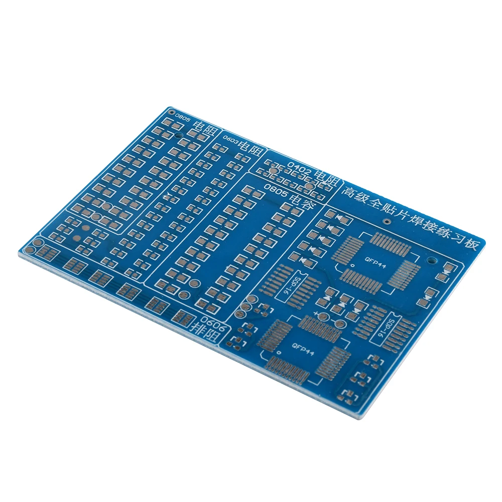 SMT SMD componente Placa de práctica de soldadura de Chip completo, Kit de bricolaje de soldadura, Transistor de diodo por inicio, Kits electrónicos de aprendizaje - imagen 5