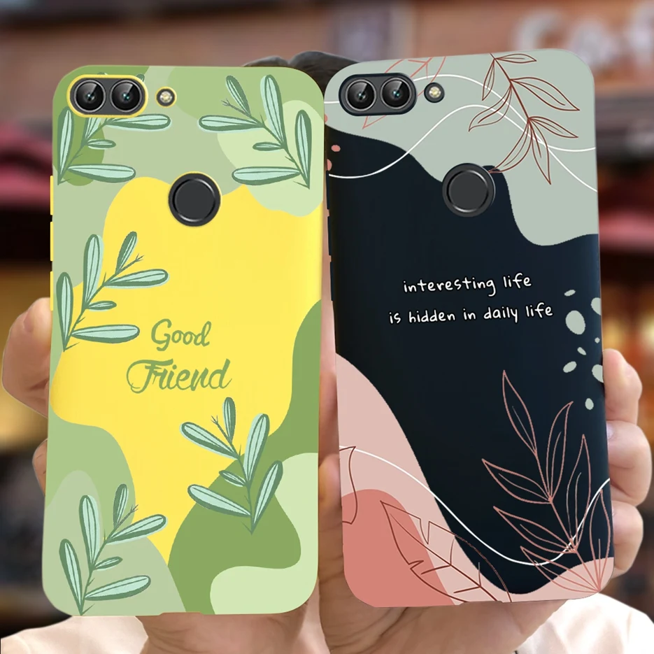 Funda de silicona blanda para teléfono Huawei P Smart, carcasa trasera pintada de nuevo arte, FIG-LX1, FIG-LA1, 2018 - imagen 3