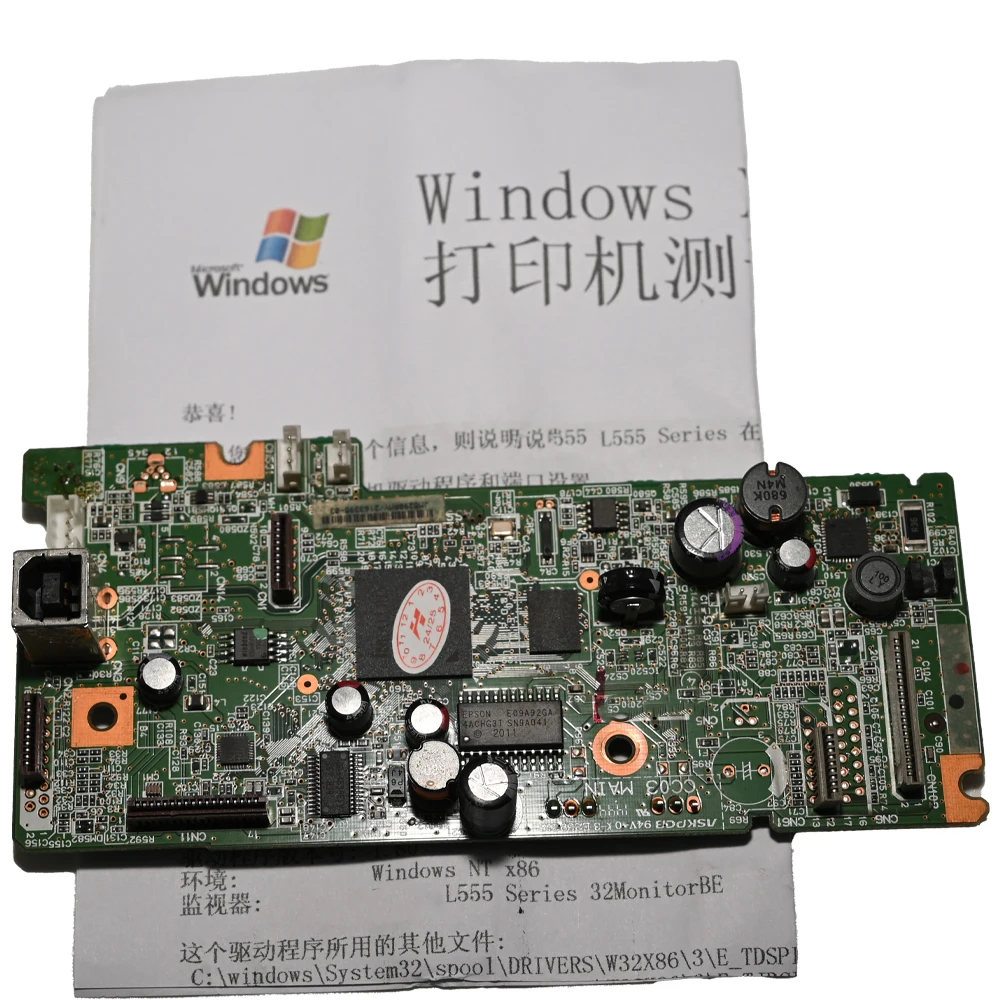 Placa base principal del formateador Original para Epson L355 L555 L1110 XP410 XP345 T1110 - imagen 2