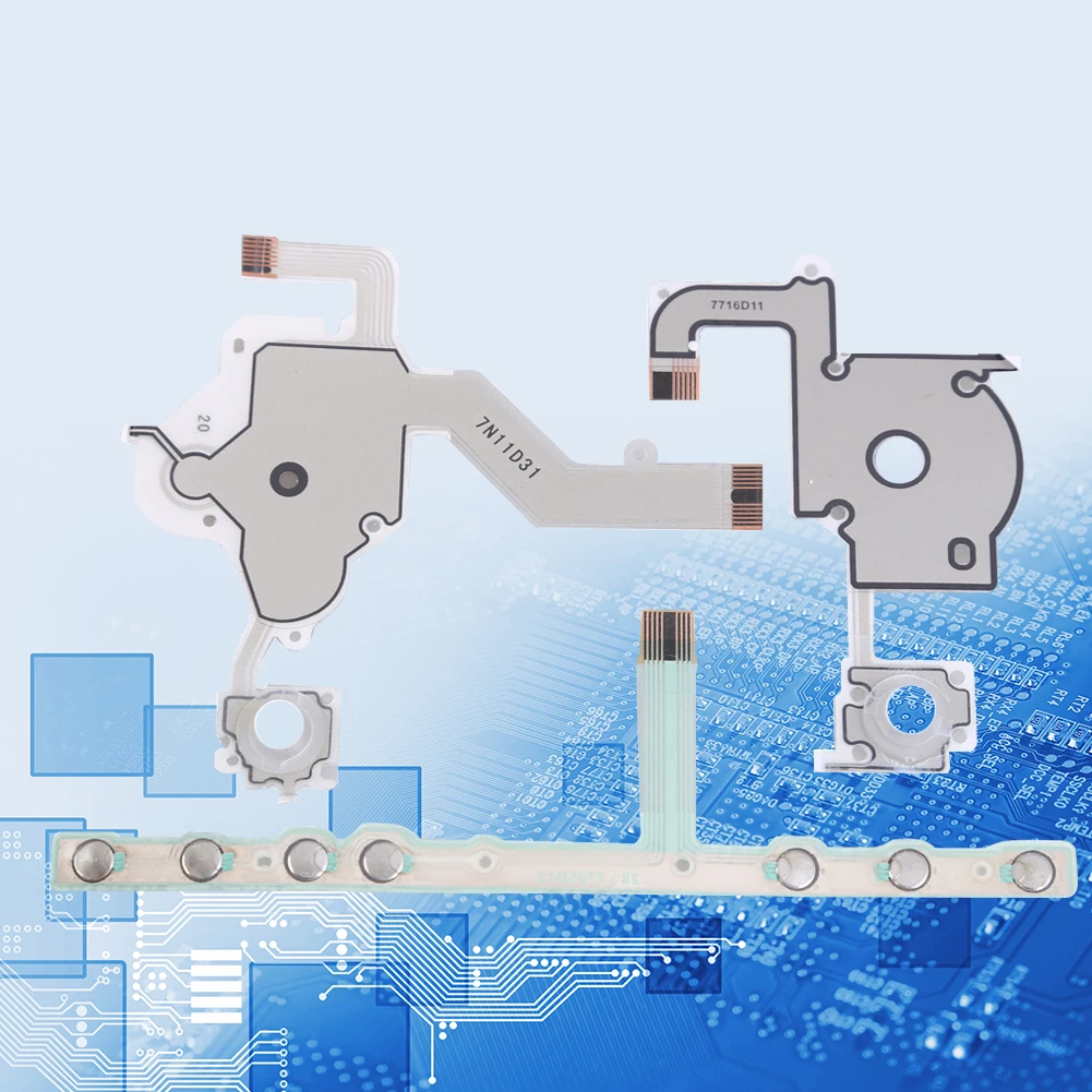 Dirección Botón transversal Tecla izquierda Volumen Teclado derecho Cable flexible para PSP 2000 - imagen 4