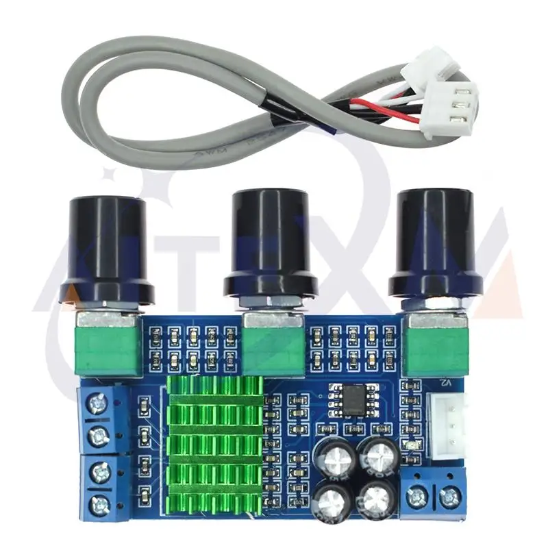 XH-M567-placa amplificadora de potencia de Audio Digital, placa amplificadora de potencia de Audio estéreo de doble canal, 80W x 2, TPA3116D2 - imagen 3