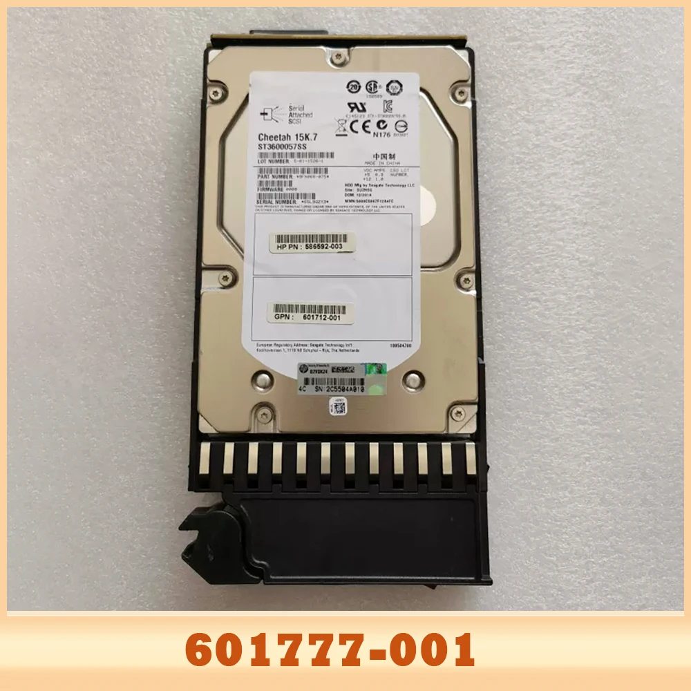 601777-001 600G 15K SAS FC 3,5" disco duro del servidor AP860A P2000G3 - imagen 2