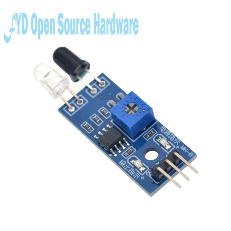 Módulo Sensor DE PREVENCIÓN DE obstáculos infrarrojo IR de 5/10pcs para Arduino Diy coche inteligente Robot reflectante fotoeléctrico de 3 pines - imagen 5