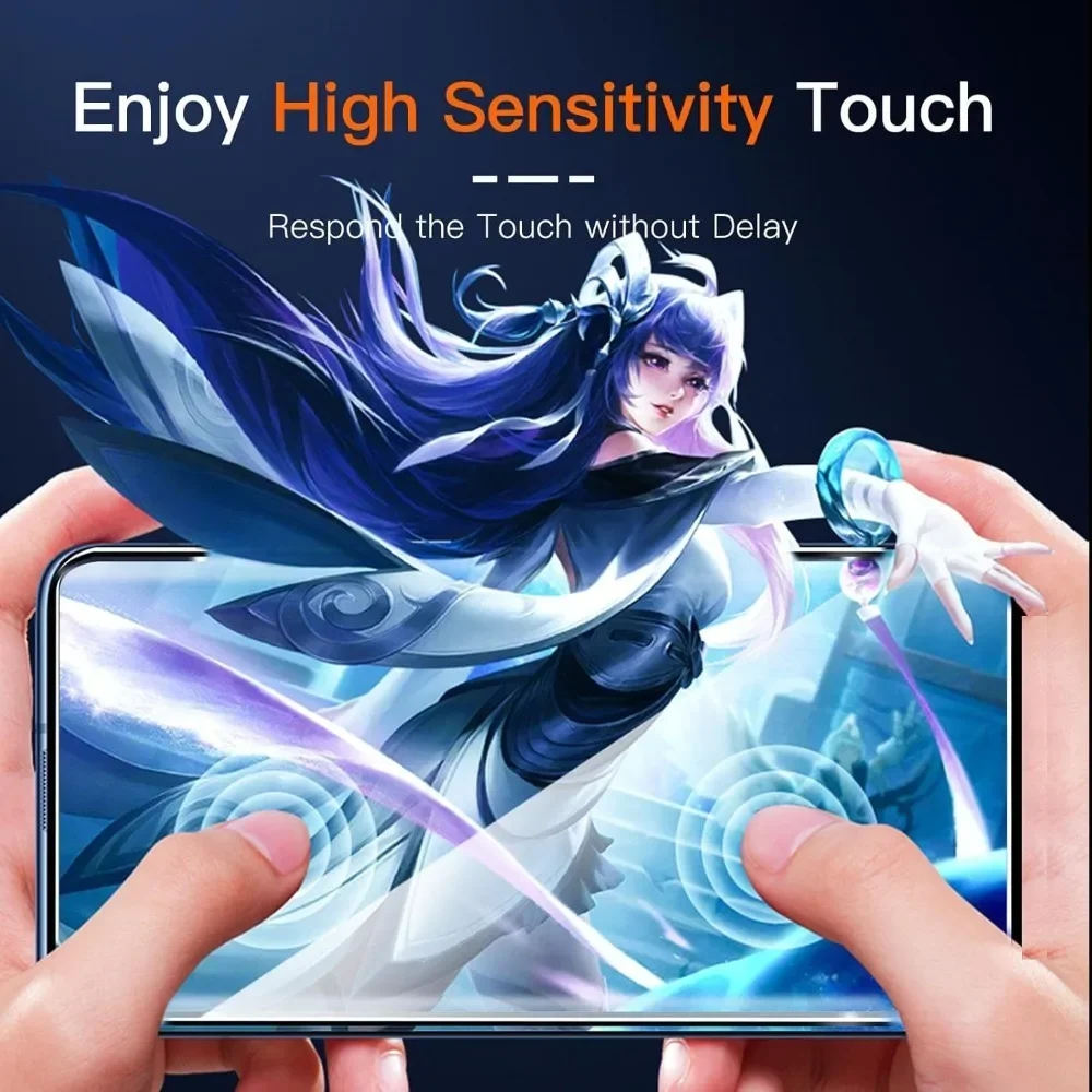 3 uds vidrio templado Ultra transparente para Samsung S25 S24 S23 Ultra S22 S21 Plus Protector de pantalla para Samsung S25 Edge S24 S23 S21 FE - imagen 3