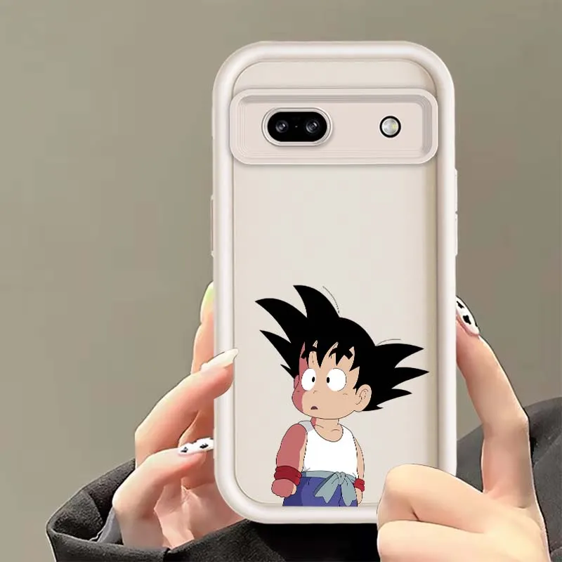 D-Dragon Ball dibujos animados Goku para Google Pixel 9 8 7 8A 7A Pro XL Eye Ladder funda de teléfono - imagen 4