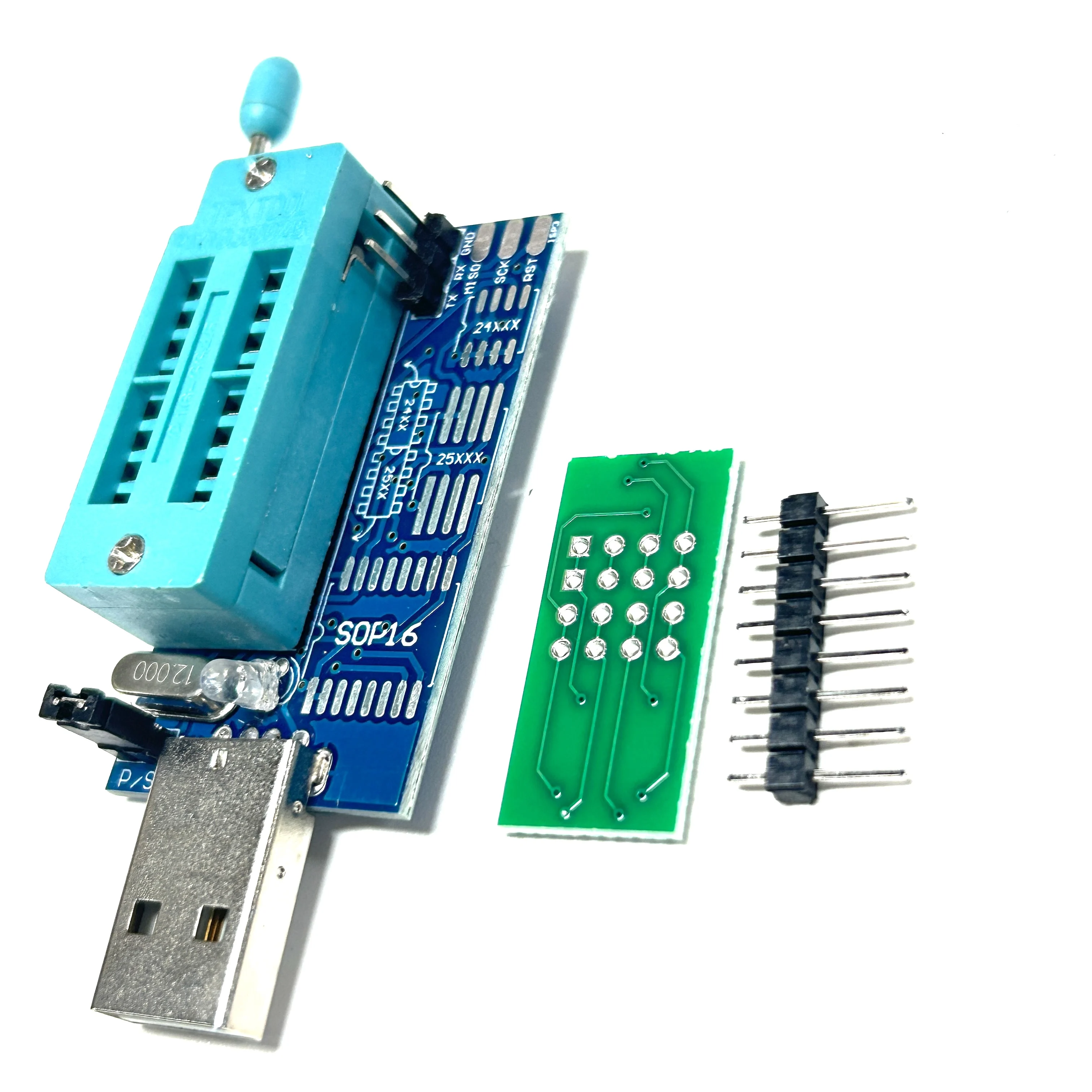 Enrutador programador USB CH341A 24 25, placa base de DVD, tarjeta gráfica BIOS, placa burn-in - imagen 5