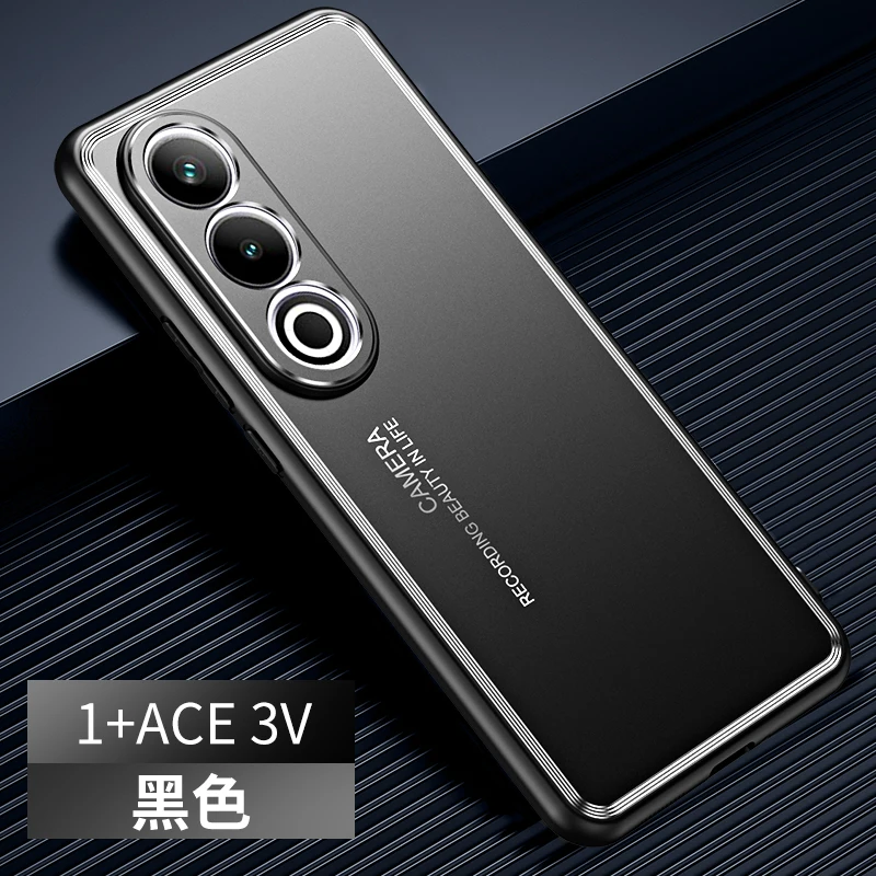 Funda para Oneplus ACE 3V funda trasera mate de lujo para Oneplus ACE 3V 1 + ACE 3V protección de cámara a prueba de golpes