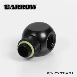 Barrow Extensor Rotación 3 Vías G1/4 – Refrigeración Líquida PC
