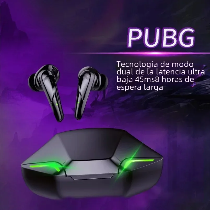 Auriculares estéreo con sonido envolvente 3D, audífonos G11 TWS de baja latencia con micrófono para videojuegos, novedad - imagen 3