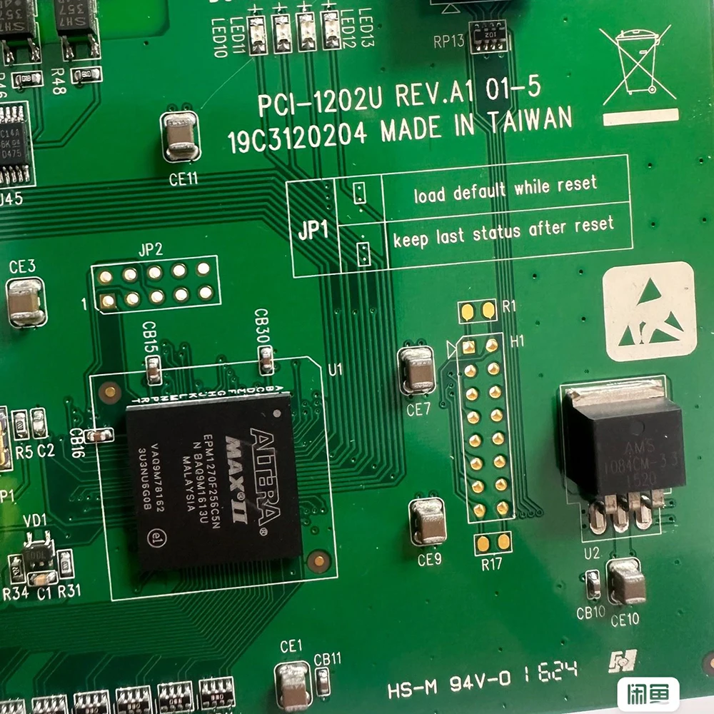 Tarjeta de control de movimiento para Advanch PCI-1202U REV.A1 01-5 - imagen 2