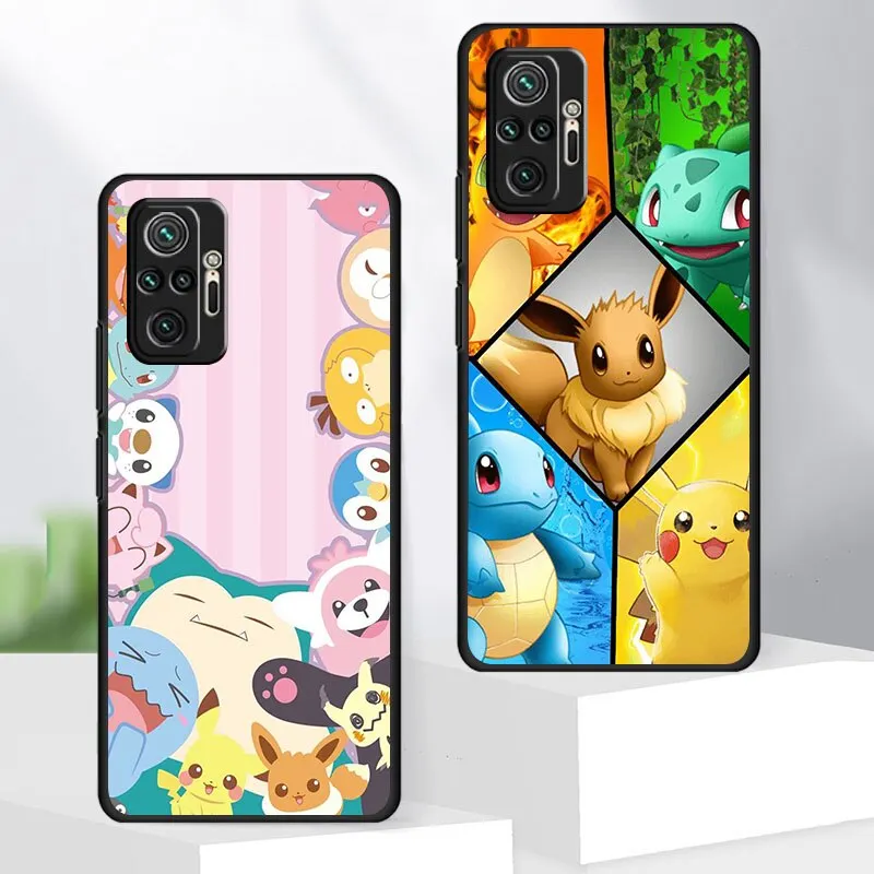 Funda blanda para Xiaomi Mi A2, A3, 10S, 10T, 11T, 12, A2, 9T, 11i, 11, 12, 10 Lite Pro, AL-18, Pokémon - imagen 5