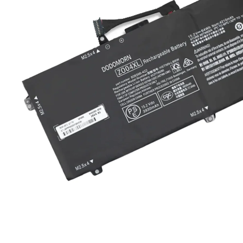 ZO04XL 15,2 V 64Wh 4210mAh batería de ordenador portátil ZO04 para HP ZBook Studio G3 G4 serie alta calidad capacidad completa 2 años de garantía - imagen 3