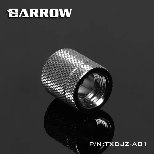 Barrow TXDJZ-A01, accesorios giratorios de doble rosca interna, negro/plata/blanco, hembra a hembra, accesorios de rotación 360 - imagen 4