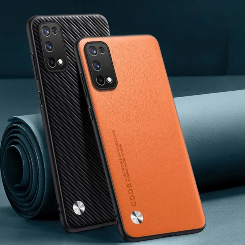 Funda de cuero PU de lujo para teléfono Realme, carcasa protectora de silicona para Realme X7 Pro Ultra, 7, 5G, Q2, Q5, Q3 Pro, Carnaval, Q3S - imagen 4