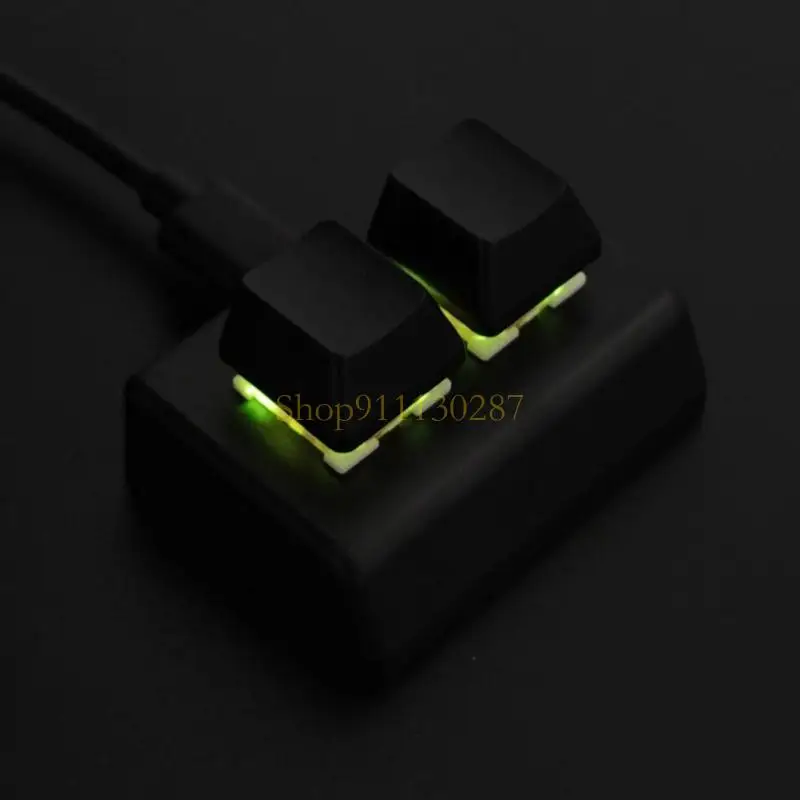 J1HC Programación Macro Teclado personalizado RGB 2 Copias Pegear Mini Button Wireless Macropad Gaming Keypad Mechanical - imagen 4