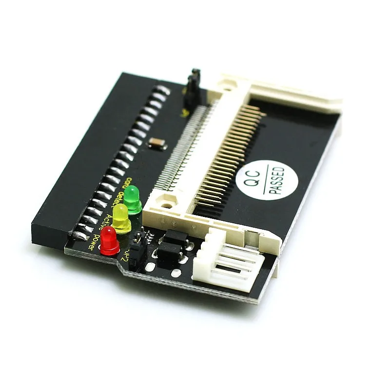 Nueva tarjeta CF negra de doble cara a 3,5 hembra, adaptador cf a IDE de 40 pines, tarjeta convertidora, modo IDE estándar True-IDE para disco duro de PC - imagen 4