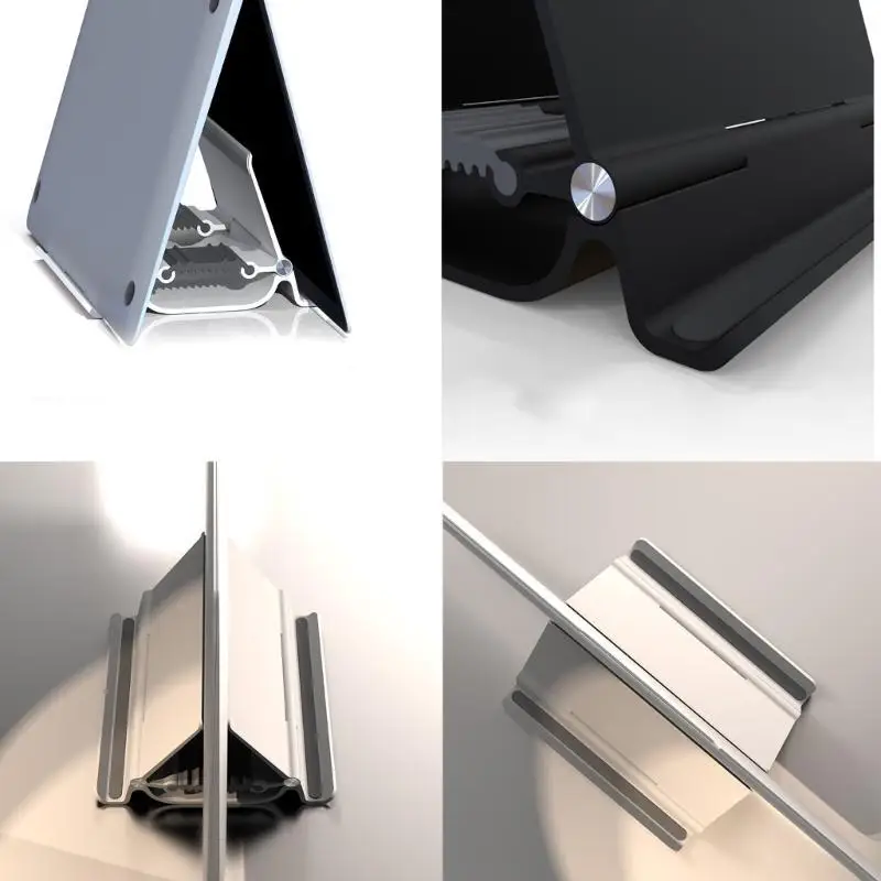 Y1UB Ajustable 3 en 1 Soporte computadora portátil vertical Desktop Notebook Dock Suptor vertical - imagen 3