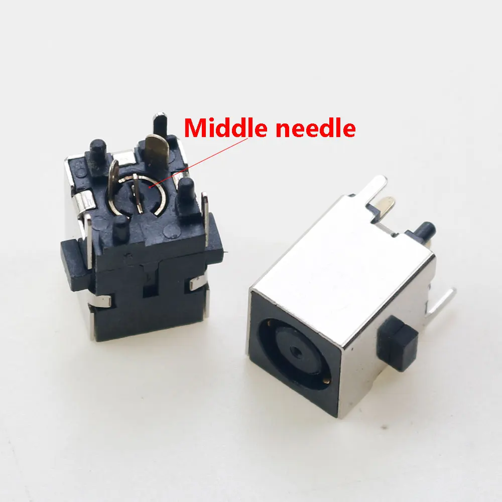 Cable de alimentación de CC para ordenador portátil, conector de puerto de carga de 6 pines, 2-10 piezas, 21-2024 para HP, AIO, DELL, todo en uno - imagen 5