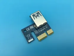 Tarjeta gráfica PCI-E PCIe PCI Express 1X, convertidor USB 3,0, extensor para minero de Bitcoin Litecoin