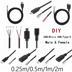 Cable Tipo C a micro USB macho hembra