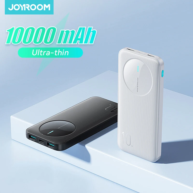 Joyroom 10000mAh Power Bank cargador de batería externo portátil ultrafino para iPhone 17 16 15 14 13 12 Pro Max para Samsung Galaxy - imagen 2