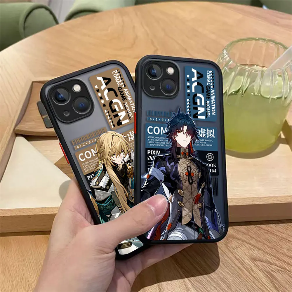 Kafka Dan Heng Honkai Star Rail funda de teléfono mate para Xiaomi 10T 11 11T 12 12X 12S 12T F4 F5 M3 M4 X3 X4 X5 GT NFC PRO TPU - imagen 4