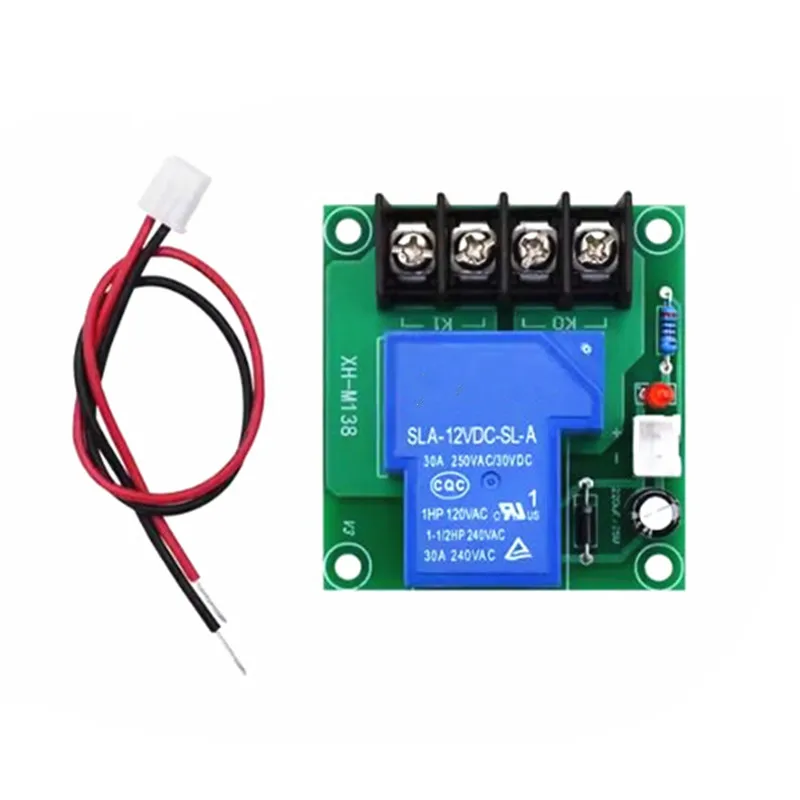 1 Uds XH-M138 30A/40A Placa adaptadora de interruptor de alta corriente Placa de relé 12V Control de interruptor de entrada salida 30A - imagen 3
