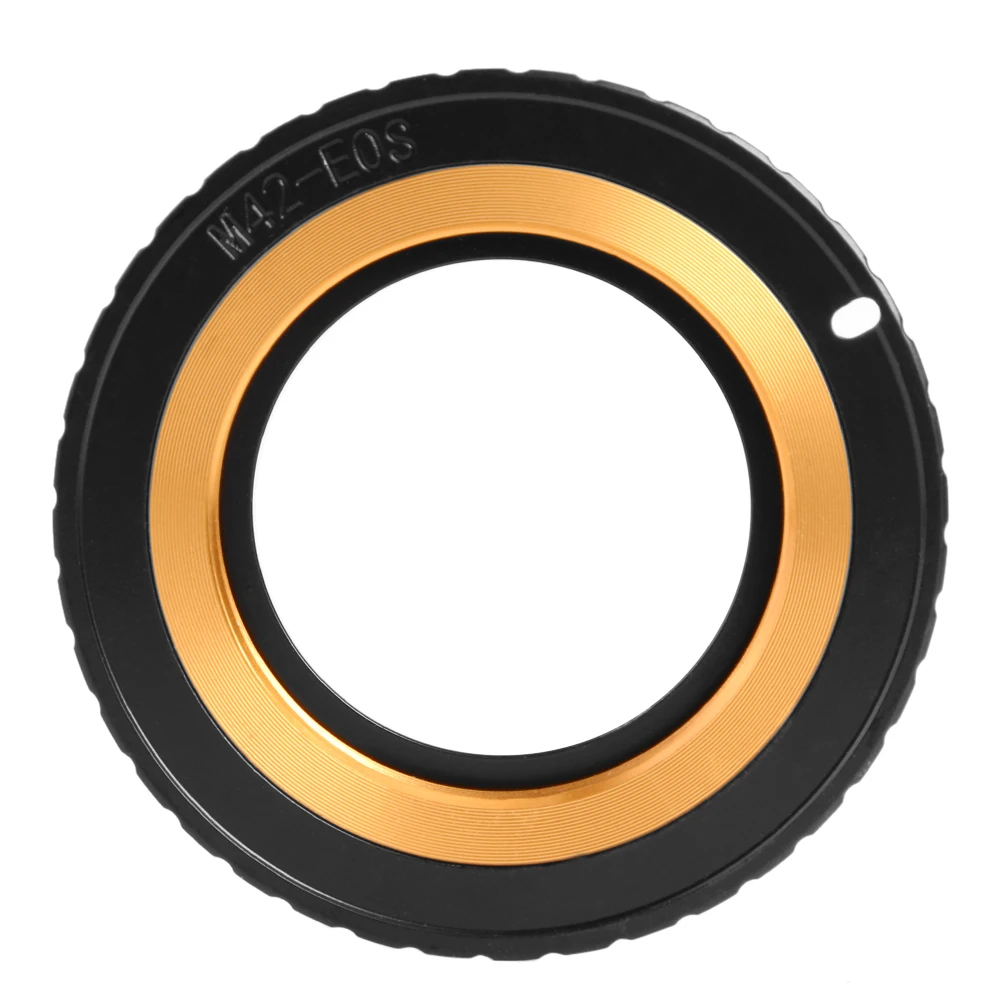 Anillo adaptador para cámara Canon 5D, 6D, 7D, II, 7D, 80D, 70D, 60D, 50D, 1300D, 1200D, 3 AF, Chip electrónico M42-EOS - imagen 3