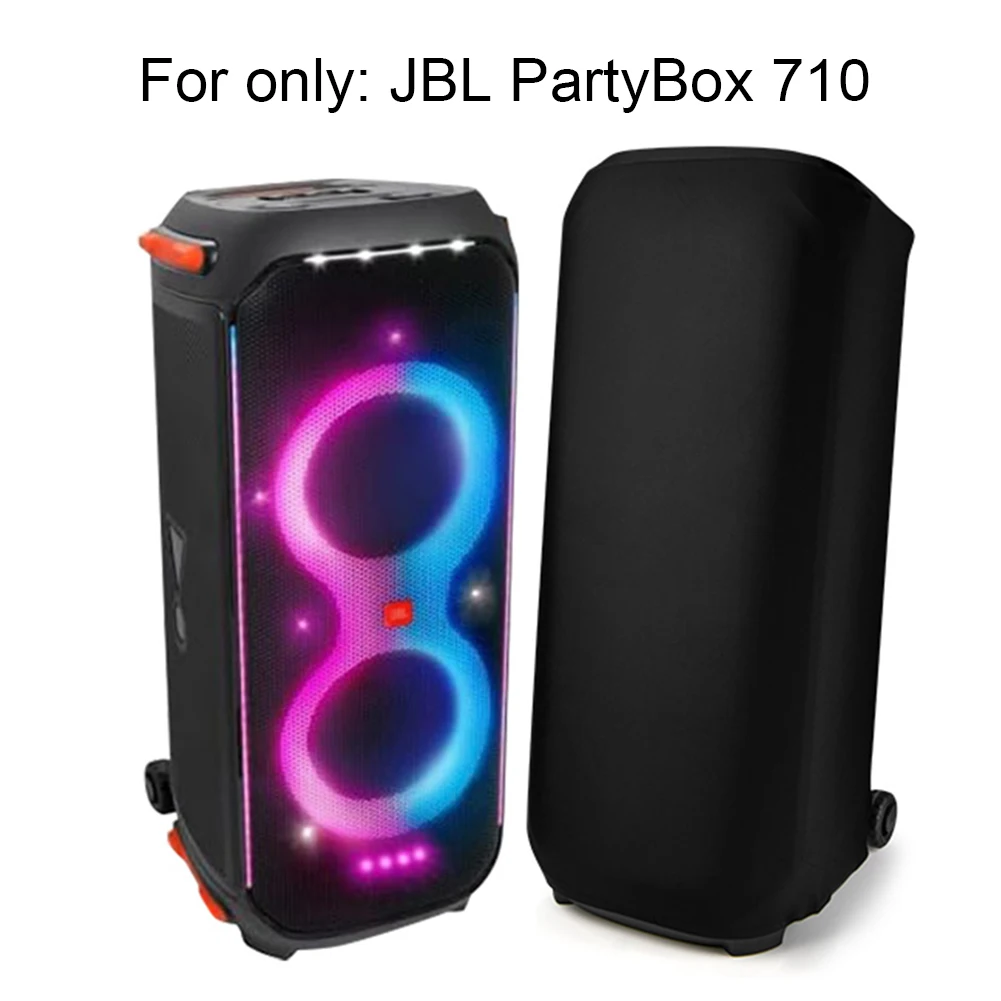 Cubierta antipolvo portátil, cubierta protectora elástica para altavoz exterior, cubierta elástica para altavoz JBL Partybox 710, funda para altavoz - imagen 5