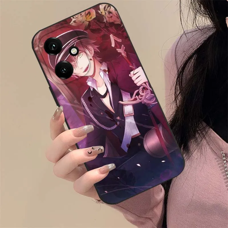Ayato Sakamaki Anime para Honor X9C X9B X9A X9 X8C X8B X8A X8 X7C X7B X7A X7 X6B X6A X60i X60 X6 X5B 5G funda de teléfono - imagen 4