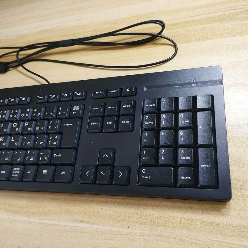 Teclado con cable USB de diseño japonés para teclado de ordenador de escritorio portátil HP 125 - imagen 3
