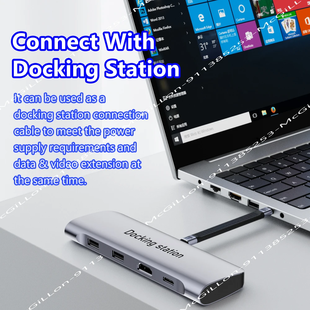 Cable USB 240 Tipo C PD 4,0 W Gen3, Cable de carga rápida 5A, Cable USB C a USB-C Thunderbolt 3 8K @ 60Hz, Cable USB Tipo C 40gbps, Cable de datos - imagen 5