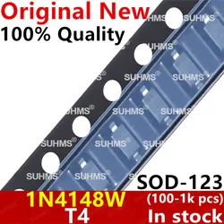 Diodo SMD 1N4148W de Señal Alta Velocidad