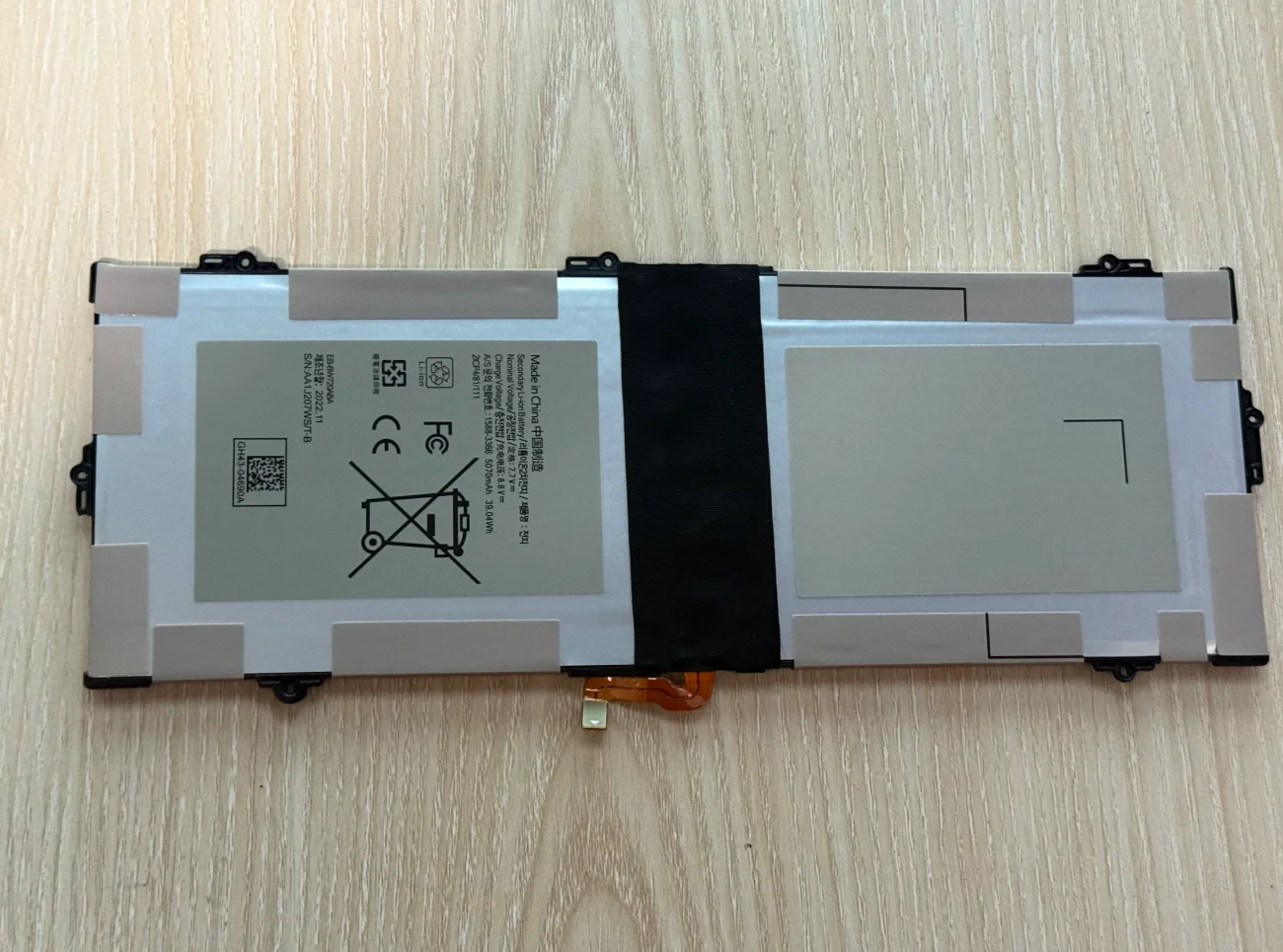 EB-BW720ABA EB-BW720ABE batería del ordenador portátil para Samsung AA-PBMN2HO 2ICP4/81/111 XE520QAB Galaxy Book 12 SM-W720 7,7 V 5070mAh NP530XBB - imagen 3