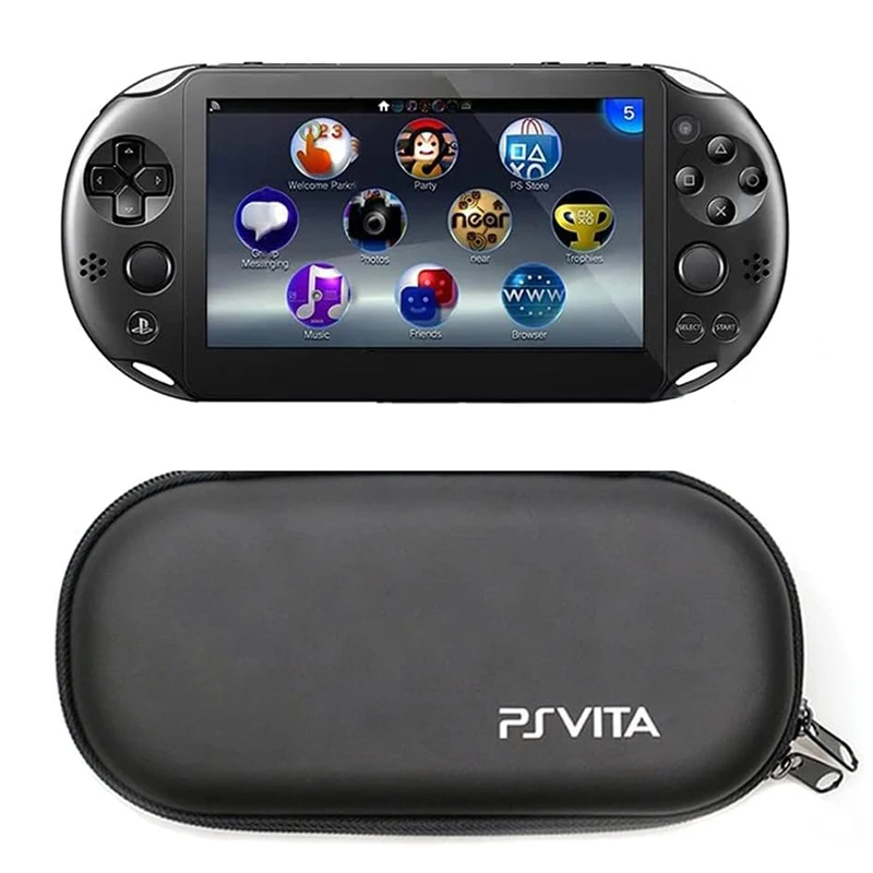 Estuche rígido antigolpes EVA para Sony PS Vita PSV 1000 2000 consola delgada Gamepad bolso de transporte para consola de juegos portátil SF2000 - imagen 5
