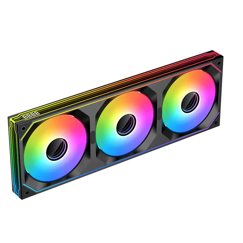 XIGMATEK Infinity SF360 ventilador Digital ARGB integrado, pantalla Digital espejo infinito/velocidad del ventilador de pantalla/come con controlador de ventilador - imagen 2