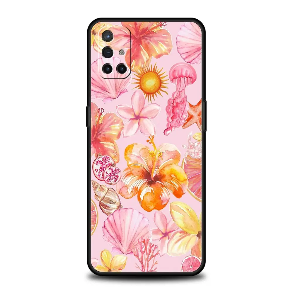 Funda de teléfono oceánica de medusas rosas para OnePlus 15 13 12 11 10 9 8 13T 10T 7T Pro 13R 12R 9RT 8T Nord 4 2T CE 2 3 5G Lite - imagen 5