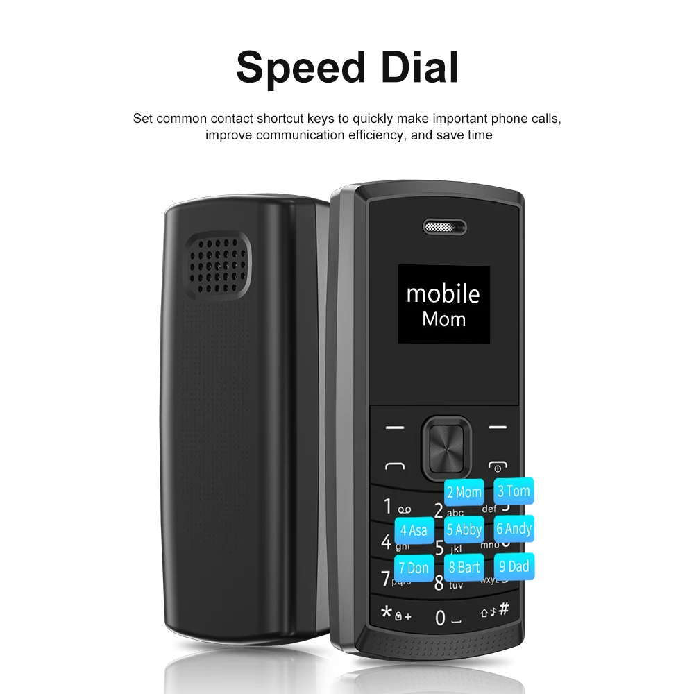 SERVO BM01 El teléfono móvil más pequeño 2 SIM en espera Voz mágica Velocidad Dial Bluetooth Grabación de llamadas Mini función de respaldo Teléfono - imagen 3