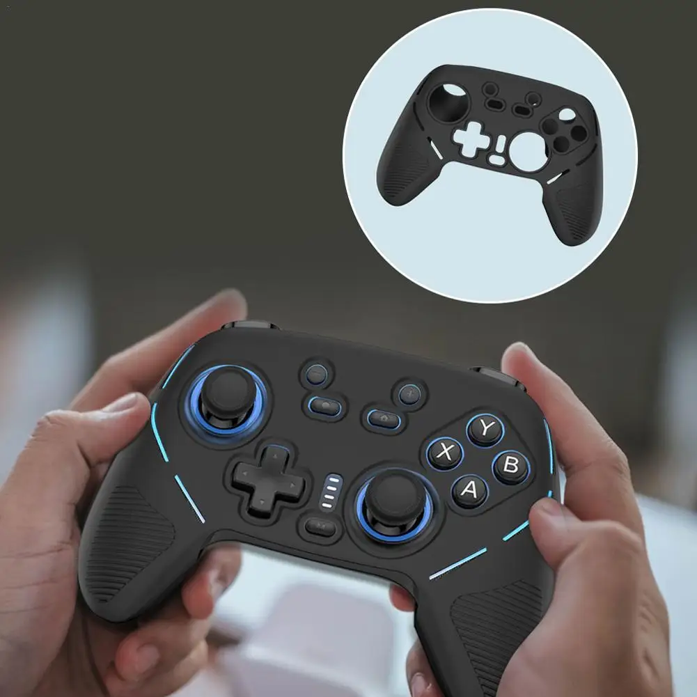 Funda protectora de silicona para GameSir Super Nova, anticaída, a prueba de polvo, lavable, controlador de juego, carcasa suave para GameSir Super Nova