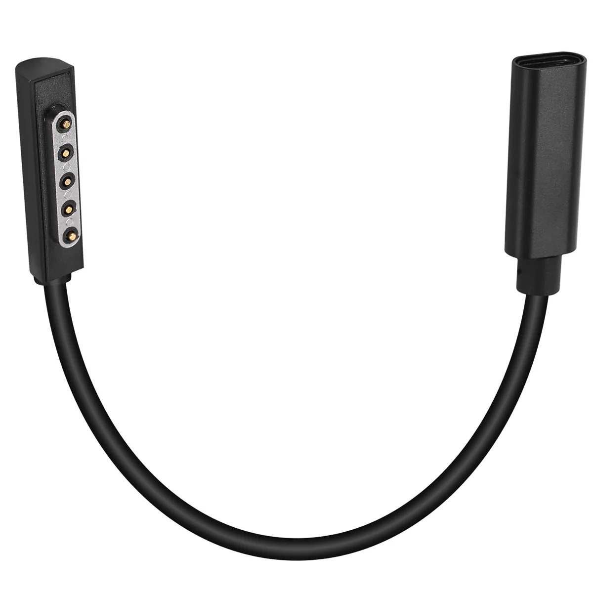 Cable de carga tipo C PD, adaptador de fuente de alimentación hembra, convertidor USB C para Microsof Surface Pro 1/2 Tablet - imagen 3