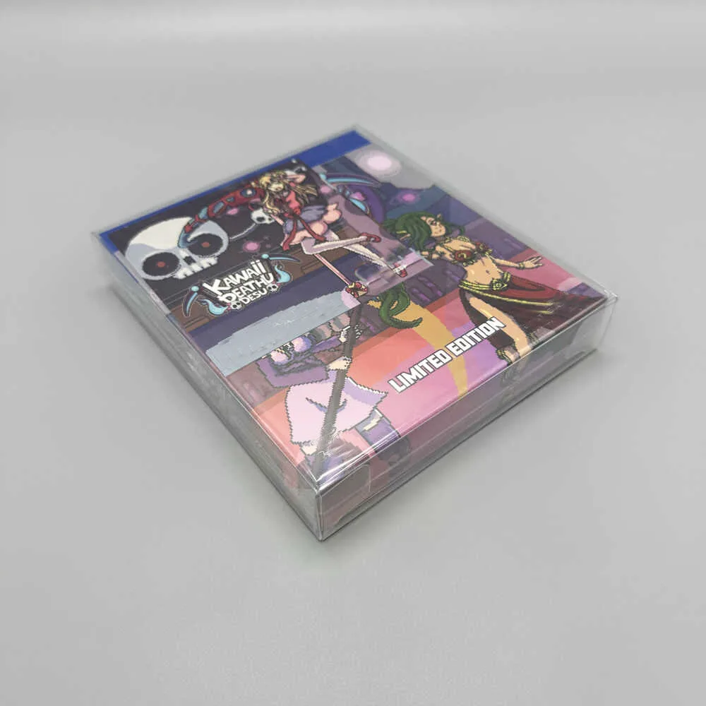 1 caja protectora para SWITCH NS PSV Kawaii Deathu Desu estuche de exposición transparente caja de colección - imagen 4
