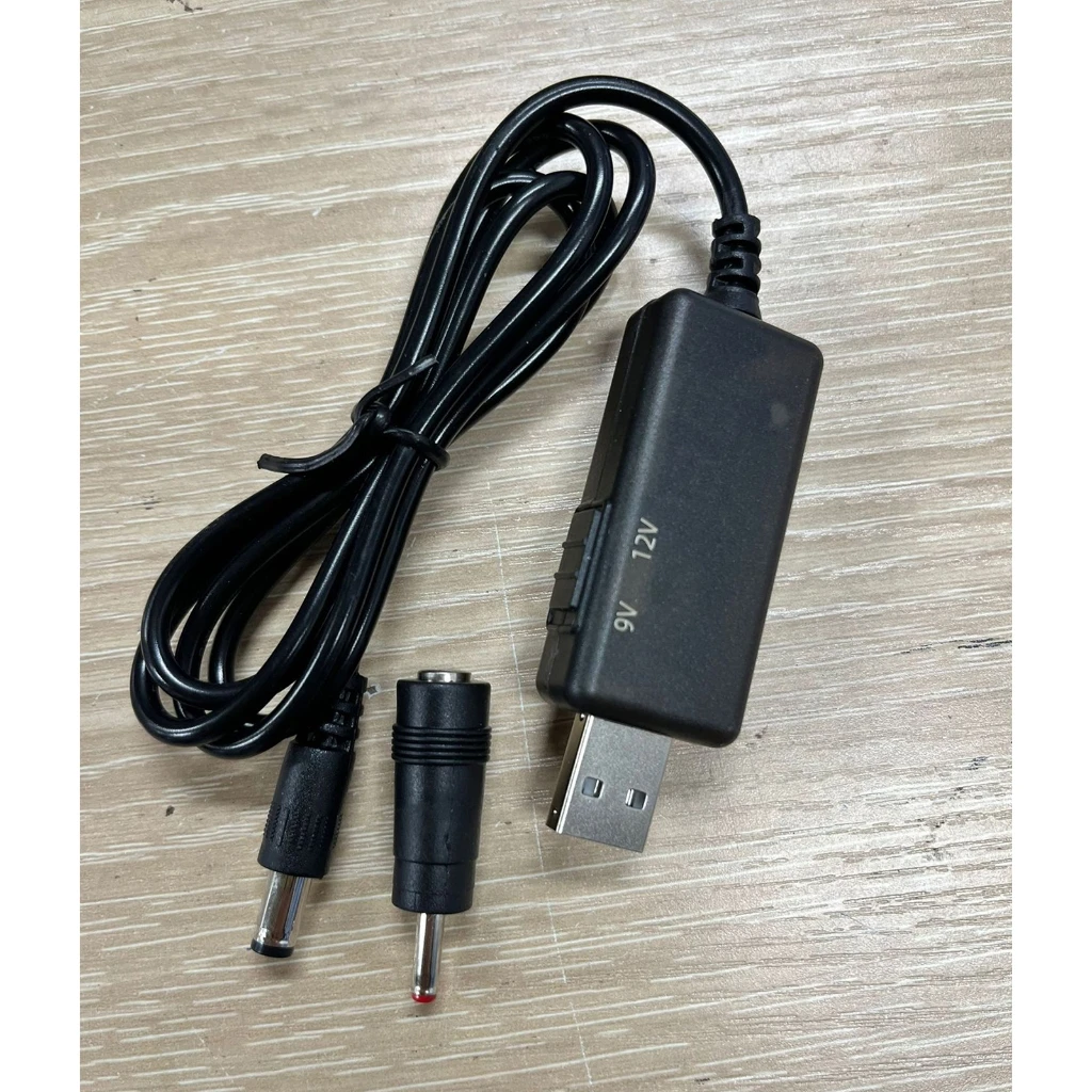 Convertidores voltaje elevador USB 5V a 9V 12V que transforman línea del regulador potencia 5,5x2,1mm 3,5x1,35mm para enrutadores - imagen 5