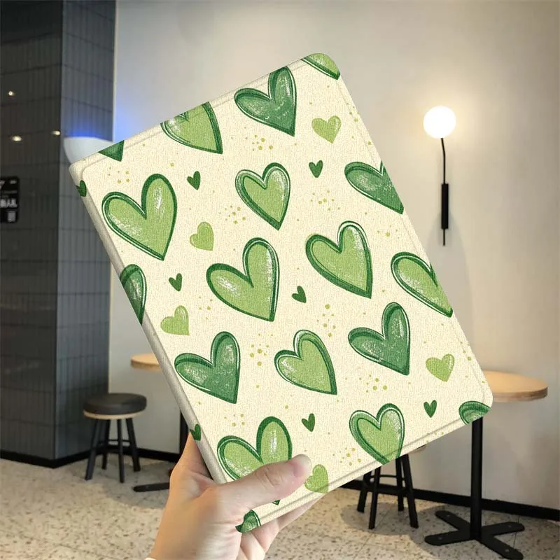 Flor de dibujos animados amor lindo para Xiaomi Redmi Mi Pad 2 4 5 6 6s 7 8 11 12,5 12,4 11,2 8,7 SE Pro Plus Max funda para tableta - imagen 3