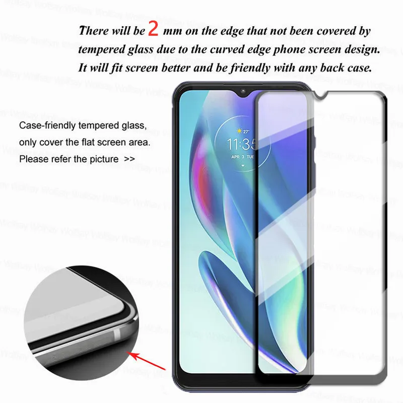 Vidrio templado para Motorola Moto G50 5G vidrio para Moto G100 G60 G50 G30 G10 completa de la cubierta de Protector de pantalla para Moto G50 lente película - imagen 5