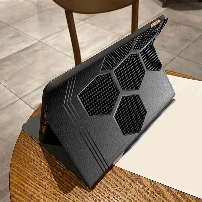Patrón de grafito Hexagonal para Huawei MediaPad MatePad Air M6 M5 M2 T10s T5 C5e 10 11 12X10,8 SE Pro funda para tableta - imagen 4