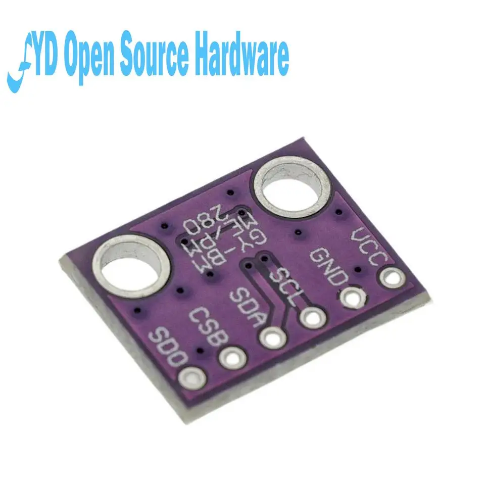 GY-BME280-Módulo de Sensor de presión barométrica de alta precisión, altímetro de 3,3 V/5V, GY-BMP280 - imagen 2