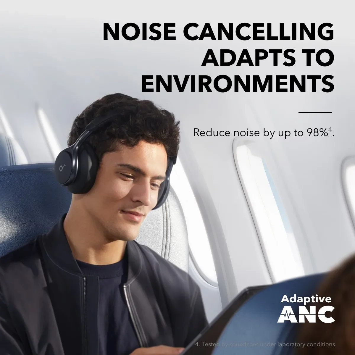 Soundcore by Anker Space One Auriculares con cancelación activa de ruido Auriculares inalámbricos con Bluetooth Auriculares inalámbricos con Bluetooth - imagen 3
