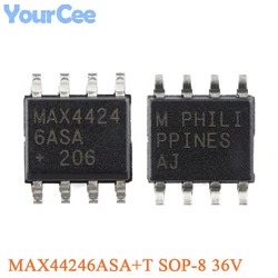 10 uds/2 uds MAX44246ASA + T SOP-8 MAX44246 36V Chip amplificador operativo de doble canal de precisión de bajo ruido IC MAX44248ASA + T SOIC-8