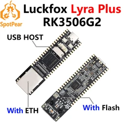 Placa Desarrollo Luckfox Lyra Plus RK3506 Linux RJ45 MIPI DSI