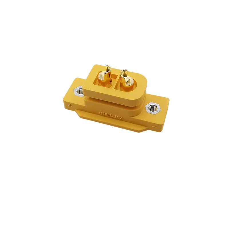 Conectores de enchufe hembra XT60E XT60, 2 piezas, batería de juguete para Dron RC, montaje de Panel de soldadura artesanal con tornillos - imagen 2